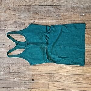 Lululemon ebb to street tank everglades green